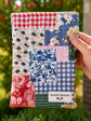 Colorful Boho Patchwork Quilted E-Reader and Book Sleeves