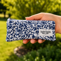 Blue & White Ditsy Floral Pencil Case