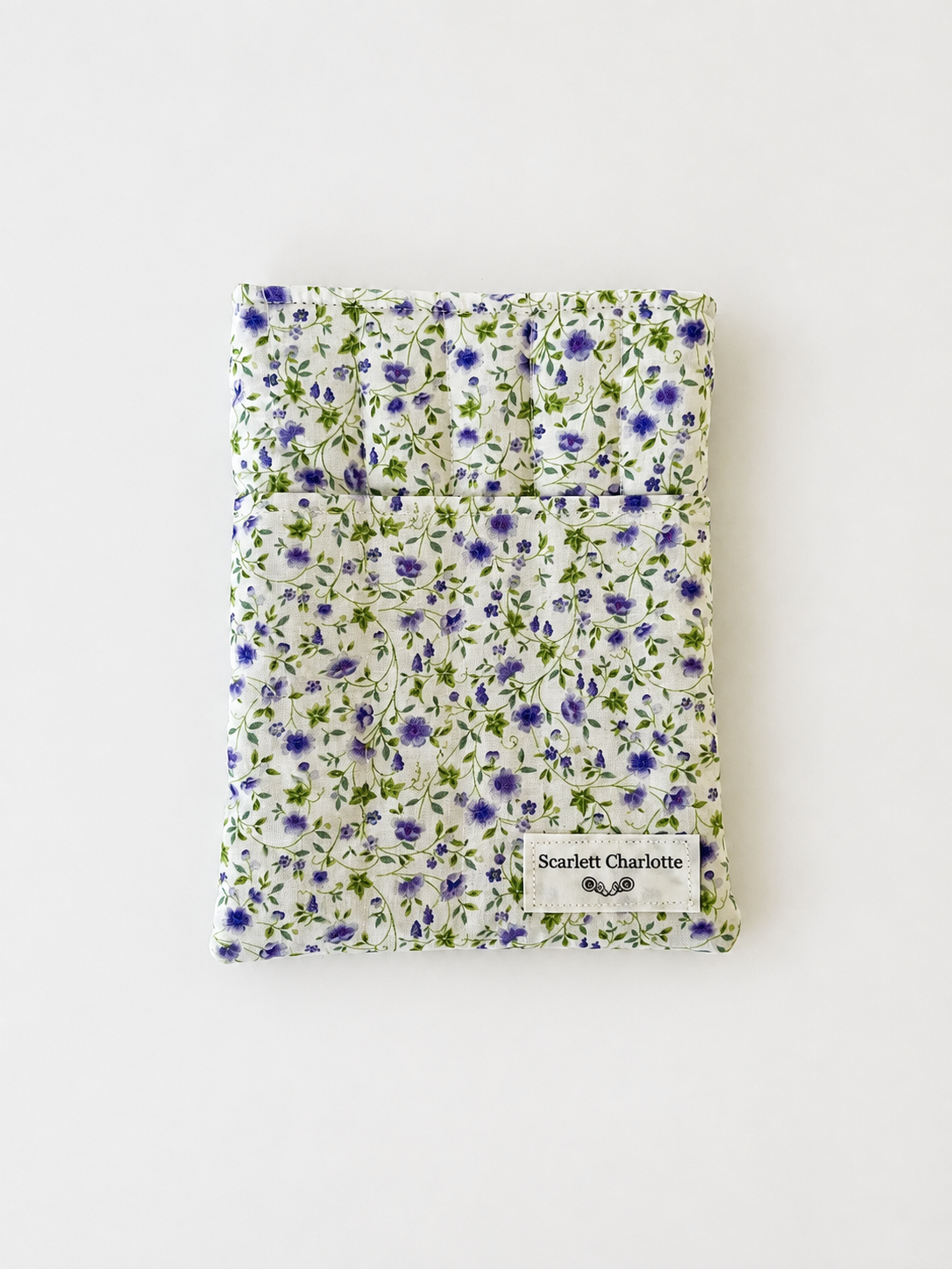 Delicate Purple Floral E-Reader & Book Sleeves