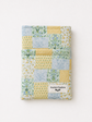 Blue & Yellow Floral Patchwork Quilted E-Reader and Book Sleeves